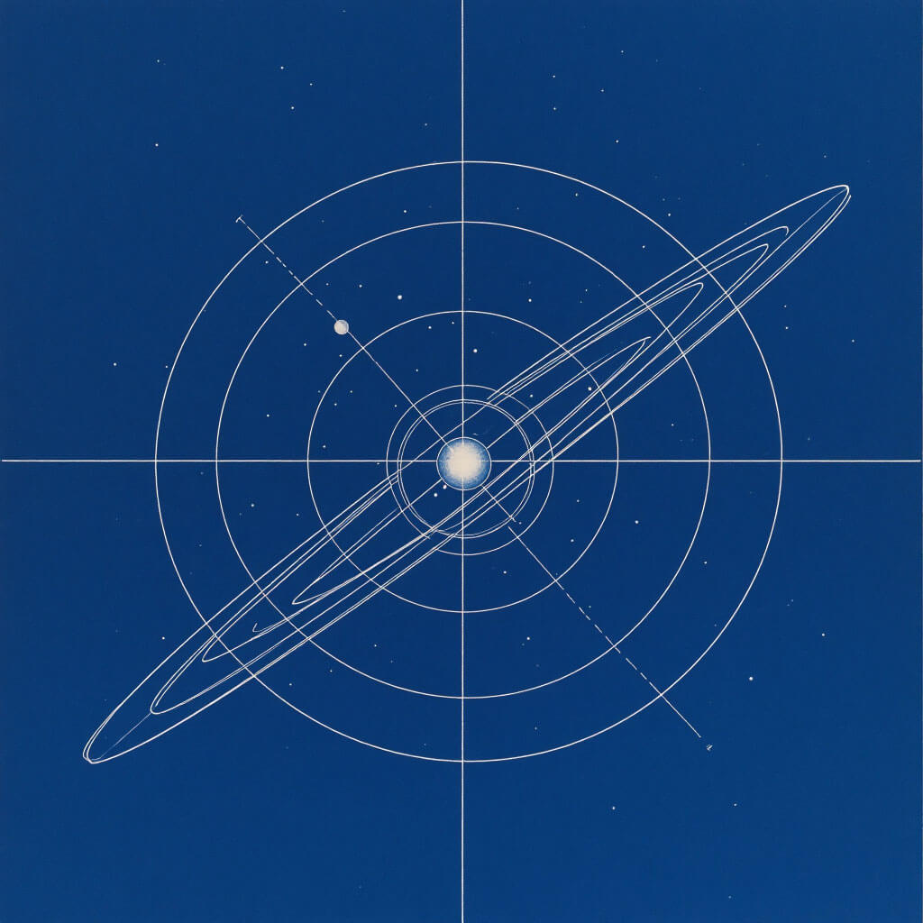 Diagram van planetaire aspecten